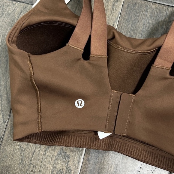 Lululemon NWT In Alignment Bra *Light Support, D–G Cups Java - Picture 5 of 10